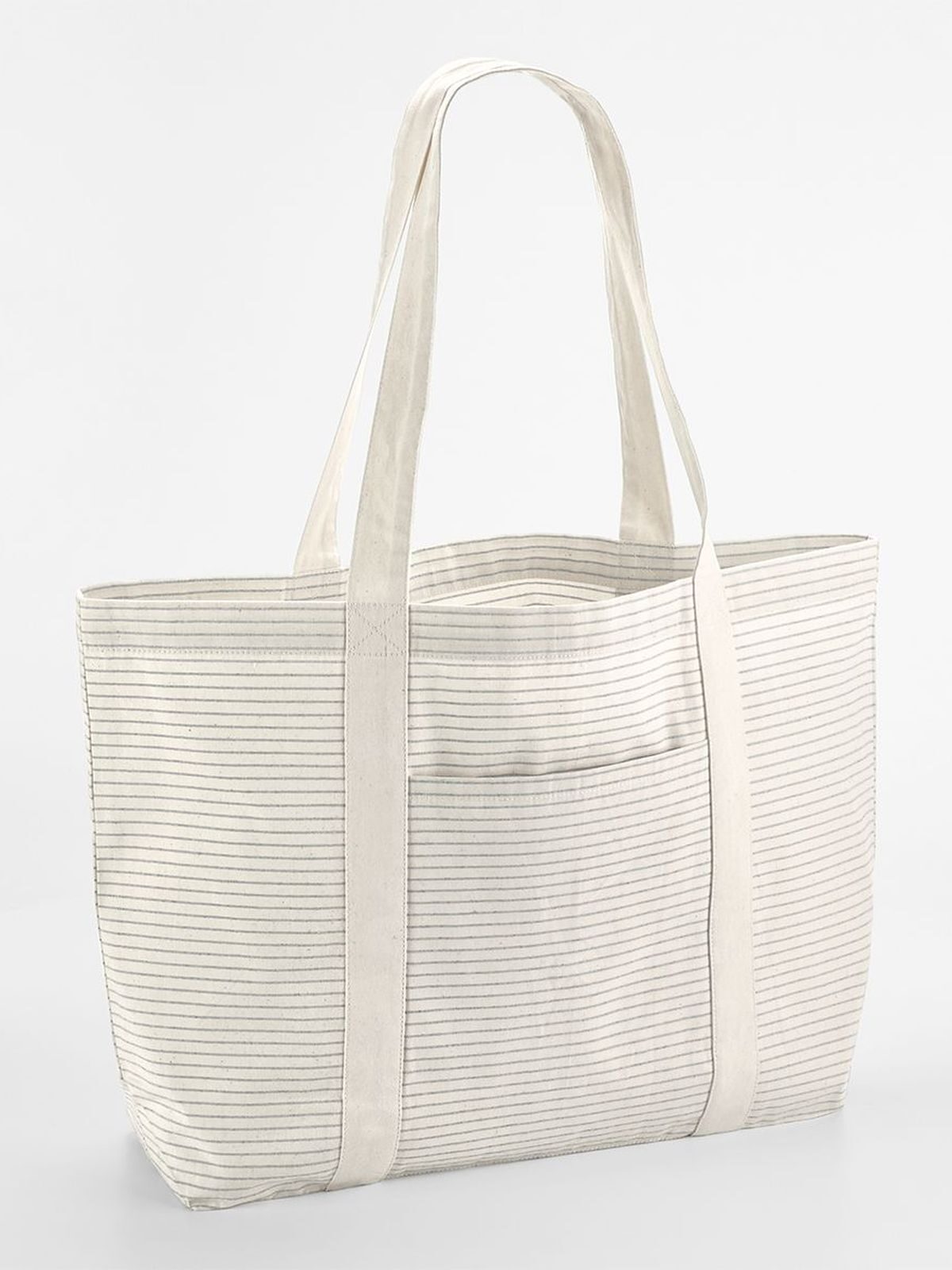 Striped Organic Cotton Tote Shopper